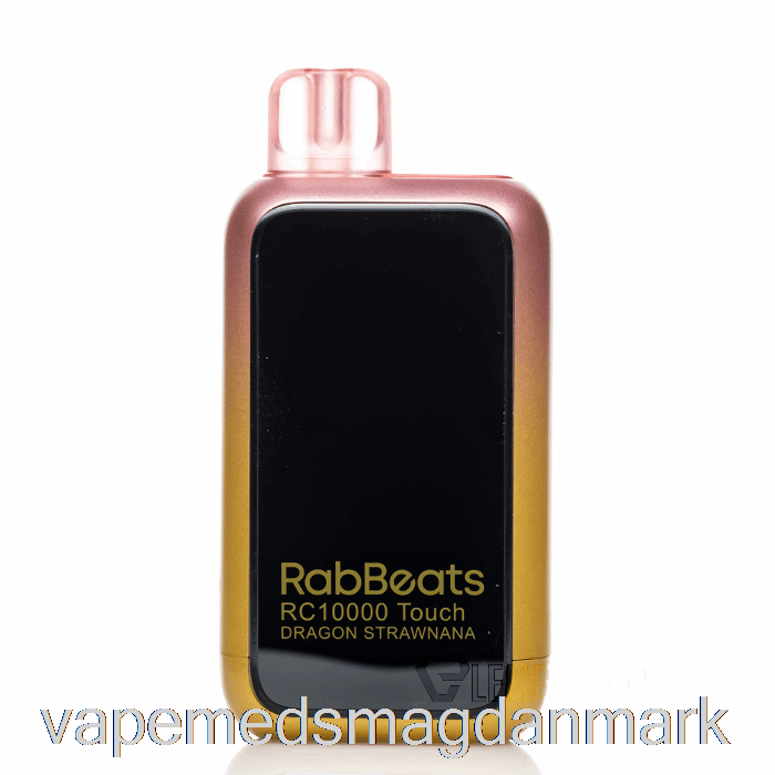 Vape Uden Nikotin Rabbeats Rc10000 Touch Engangsdrage Strawnana